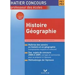 Concours CRPE Histoire-g�ographie