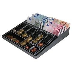 Euro-M�nzz�hlbrett 260 x 275 x 60 mm, 3 F�cher f�r Banknoten, 8 M�nzreihen