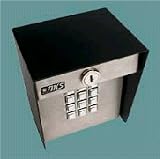 Doorking Programmable Digital Flush Mount Keypad 100 Codes Memory DK1506-093
