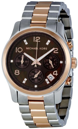 Michael Kors Runway Two-tone Chronograph Ladies Watch MK5495