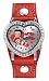 Betty Boop Children s Red Heart Watch #BB-W123A