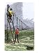 Linemen Stringing Telegraph Wire Beside the Transcontinental Railroad on the Great Pl...