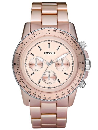 Fossil Stella Large Aluminum Watch - Blush