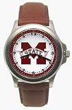Mississippi State Bulldogs NCAA Men's Rookie Watch with Leather Band