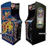 Ms. Pacman, Galaga - Classic Arcade - 24in Upright Game Cabinet