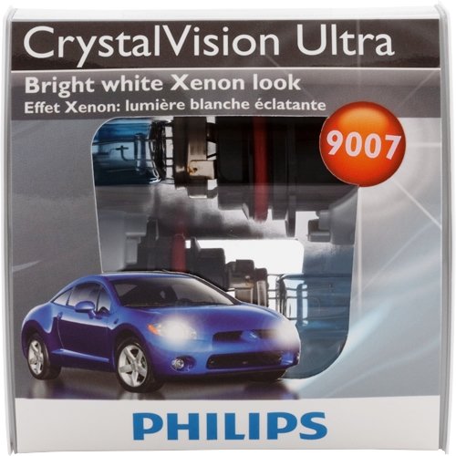 Philips 9007 CrystalVision Ultra Headlight Bulb - Pack of 2