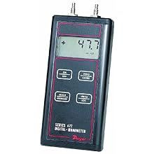 Dwyer Series 477 Handheld Digital Manometer, 0-150.0 psi Range, FM Approved