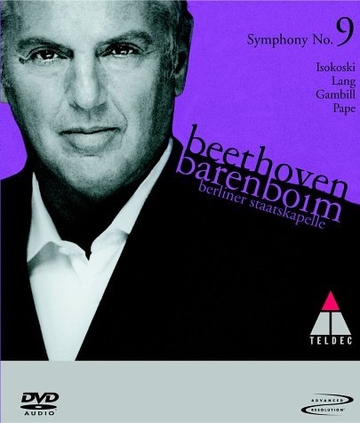 BEETHOVEN BARENBOIM:BERLINER STAATSKAPELLE--SYMPHONY #9 (DVD)