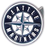 Seattle Mariners Large Zinc Trailer Hitch Cover - MLB Baseball Fan Shop Sports Team Merchandise