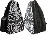 Jet Small Sling (One Strap) Tennis Bag Paisley Blk & White '08