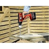 Black & Decker CDC120ASB 12-Volt Compact Drill with 20 Accessories