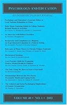 Psychology and Education - An Interdisciplinary Journal