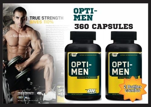 Optimum Nutrition Opti-Men Multivitamins 180 High Potency pills
