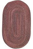 Winchester Wool Blend Area Area Rug, 2'x7' RUNNER, BRICK