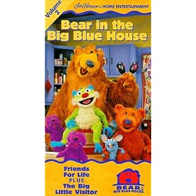 Bear in the Big Blue House, Vol. 2 - Friends for Life / The Big Little Visitor [VHS]