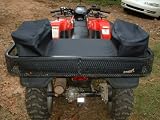 Powersport Thick Water Resistant Cargo Rack Pad-600 denier-Black