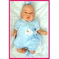 POUPEE BEBE JOUET ANTONIO JUAN REBORN 42 cm 9017 BLEUE