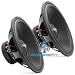 (2) Skar Audio IVX-15v2 D2 400 Watt RMS Dual 2 Ohm 15" Subwoofers RS.38349.00