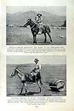 C1920 チリ人の Capataz アントファガスタの砂漠の硝酸塩分野