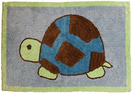Pam Grace Mr. and Mrs. Pond Rug, Brown