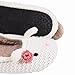 MiYang Women's Super Soft Bunny Ballerina Slipper