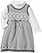 Carter's Baby Girls' Sweater Dress - Heather - 12 Months