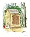 Jimmy's shed Architecture Giclee Poster Print by Mittie Cuetara, 16x20