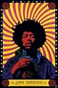 Jimi Hendrix Experience Psychedelic POSTER RARE NEW NR - 24" x 36"
