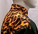 CHEFSKIN EXECUTIVE CHEF JACKET FLAMES BLACK LS ALL SHOULDER CUFF COLLAR