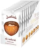 Justin's Nut Butter Natural Chocolate Hazelnut, 1.15 Ounce Squeeze Pack (Pack of 60)