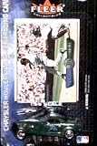 Tampa Bay Rays 2002 MLB Diecast 1:55 Scale Chrysler Howler with Ben Grieve Fleer Ultra Card Baseball Collectible