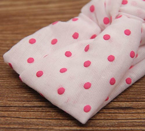 Landlord(TM) Kids Girl Baby Gift Head Hair Band Toddler Lace Bow Flower Accessories (Knotted Head Wrap 5 Packs)