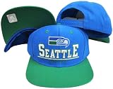 Seattle Seahawks Blue/Green Two Tone Plastic Snapback Adjustable Plastic Snap Back Hat / Cap