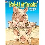 Baby Animals Coloring Book (Dover Pictorial Archives) book cover