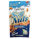 Genisoy Soy Nuts, Deep Sea Salted, 5.0-Ounce Bags (Pack of 12)