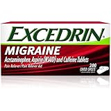 Excedrin Migraine Pain Relief Caplets 200 count for Migraine Relief