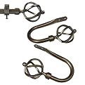 Cage Bronze Drapery Hardware Collection