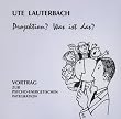 Projektion? Was ist das?: Vortrag zur psycho-energetischen Integration
