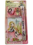 Bratz Fashion Pixiez 5pc Stationery Set - School Accessories