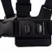 GoPro Accessories Adjustable Chest Mount Harness Chest Strap Belt for GoPro HD Hero4 3+ 3 1 2 SJ4000 SJ5000 Sport Camera Tripod