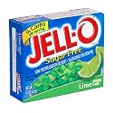 Jell-O Sugar-Free Gelatin Dessert, Lime, 0.3-Ounce Boxes (Pack of 24)
