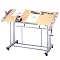 Adjustable Drawing and Craft Table