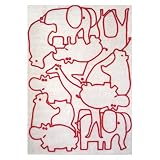 Foreign Accents Ragamuffins 3080 Kids Area Rug Size - 5 x 7.3 ft.