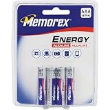 Memorex High Performance AAA Alkaline Battery 4 Pack