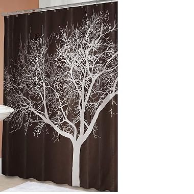 Product Image Tree Shower Curtain - Chocolate (70x72")