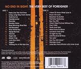No End in Sight: The Very Best of Foreigner 画像