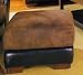 Kitchen & Housewares : Belamar Microfiber And Vinyl Ottoman