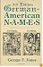 German-American Names