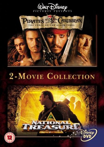 National Treasure / Pirates Of The Caribbean - The Curse Of The Black Pearl [DVD] [2004]