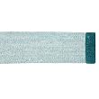Extra Wide Mesh Turquoise Blue Sparkle Tinsel Christmas Ribbon 6" x 4 Yards